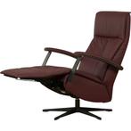 Leren relaxfauteuil met hartbalans Pure - Toledo Bordeaux, Huis en Inrichting, Fauteuils, Bohemian, Industrieel, Modern, Scandinavisch