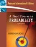 First Course in Probability, A:International Edition, Verzenden, Gelezen, Ross Sheldon