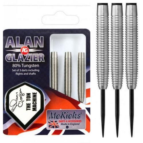 Mckicks Alan Glazier Original 80% Dartpijlen 22-25 Gram, Sport en Fitness, Darts, Nieuw, Verzenden