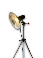 Statief vloerlamp - SLIK Goodmann Handig - Aluminium, Staal, Antiek en Kunst, Antiek | Lampen