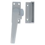 ODShop raamsluiting met sluitplaat links aluminium grijs, Verzenden, Nieuw