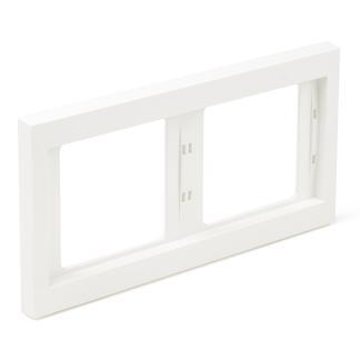 Afdekraam | Berker | K1 (2-voudig, Wit), Doe-het-zelf en Verbouw, Elektra en Kabels, Nieuw, Verzenden