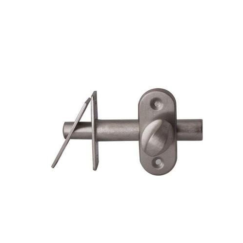 Insteekgrendel/voordeurgrendel Vienna 50mm - PVD Inox, Doe-het-zelf en Verbouw, Hang- en Sluitwerk, Nieuw, Verzenden