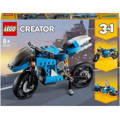 LEGO 31114 Creator 3 in 1 Superbike Speelgoedmotor,, Kinderen en Baby's, Speelgoed | Duplo en Lego, Ophalen of Verzenden