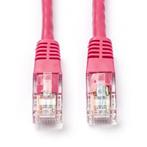Netwerkkabel | Cat5e U/UTP | 30 meter (Roze), Verzenden, Nieuw