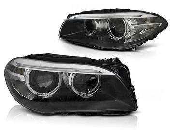 Koplampen Xenon BMW F10 F11 10-07 13 AE - LED - zwart - DRL