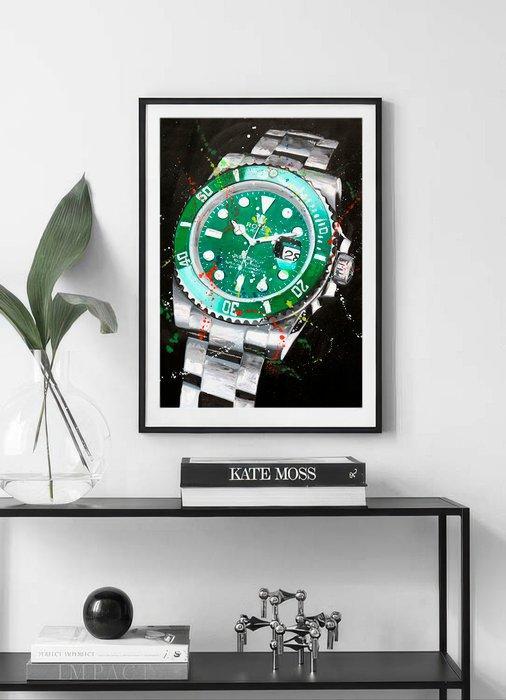 Vintage Rolex hulk submarine by Fransman Art (1972) -, Antiek en Kunst, Kunst | Designobjecten