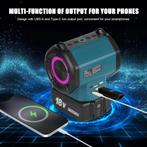 Bluetooth speaker 20W  18V past op Makita Milwaukee De  70DB, Verzenden, Nieuw