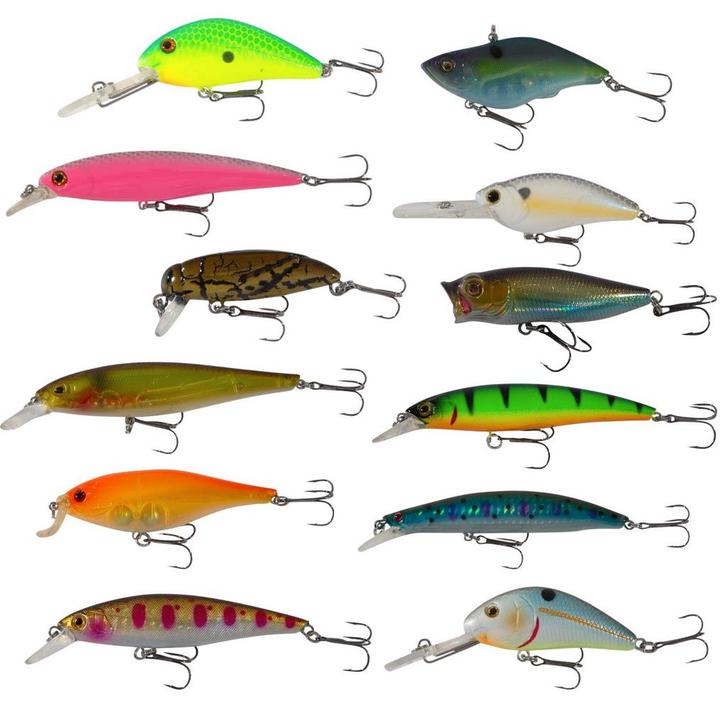 Catchgear Hard Lure Set 2 (12 Stuks), Watersport en Boten, Hengelsport | Algemeen, Nieuw, Verzenden