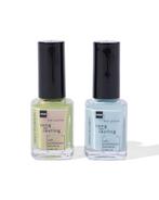 HEMA Long lasting nagellak set blauw groen 2-delig, Sieraden, Tassen en Uiterlijk, Uiterlijk | Cosmetica en Make-up, Verzenden