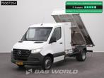 Zakelijke Lease |  Mercedes-Benz Sprinter 515 CDI Kipper met, Stof, Gebruikt, Euro 6, Wit