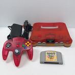 Nintendo - Nintendo 64 - Nintendo 64 Clear Red Console Set, Nieuw