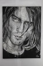 Nirvana - Kurt Cobain - handpainted and signed painting - by, Nieuw in verpakking