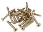20 stuks Houtschroeven pozidrive 3.7X30 mm PVD Gepolijst, Doe-het-zelf en Verbouw, IJzerwaren en Bevestigingsmiddelen, Ophalen of Verzenden