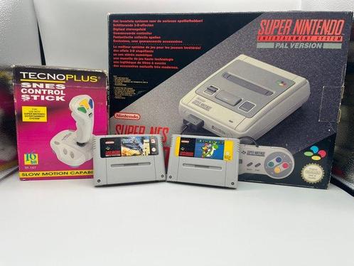 Nintendo - Snes - Super Nes Control Set + Control Stick -, Spelcomputers en Games, Spelcomputers | Overige Accessoires