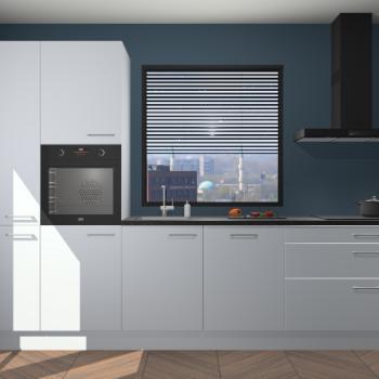Sneeuwwitte keuken Brussel 28348, Huis en Inrichting, Keuken | Complete keukens, Verzenden