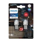 Philips P21W LED Retrofit Rood 12V BA15s 2 Stuks, Ophalen of Verzenden, Nieuw