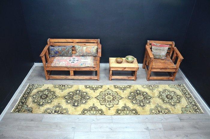 Turks Extra Lang Loper Tapijt - Vloerkleed - 376 cm - 92 cm, Huis en Inrichting, Stoffering | Tapijten en Kleden