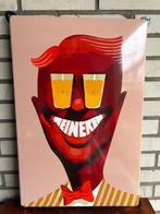 Emaille reclamebord - Heineken Pop-Art Emaille Bord – Uniek, Antiek en Kunst