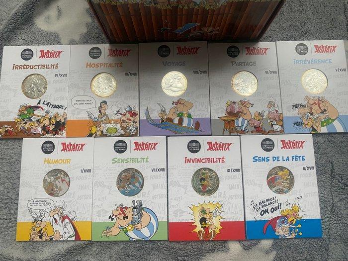 Frankrijk. 10 Euro 2022 (9 moedas) (Zonder Minimumprijs), Postzegels en Munten, Munten | Europa | Euromunten