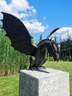 Fontein - recent - Grote bronzen draak - 60 cm