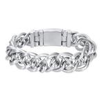 Armband Panama, Ophalen of Verzenden, Nieuw, Staal