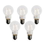Set van 5 E27 LED lamp A60 lux sensor 2,5W 250 lm 2200K, Huis en Inrichting, Lampen | Losse lampen, Nieuw