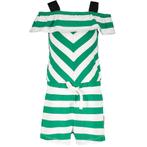 B.Nosy-collectie Jumpsuit (cheer golf/green stripe), Kinderen en Baby's, Babykleding | Maat 62, Nieuw, Meisje, B.Nosy, Overige typen