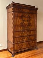 Secretaire - Walnoot, Been - oud bureau