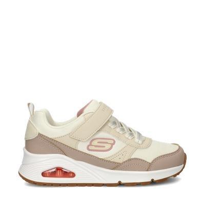 Skechers Uno Mesh Pop lage sneakers in het Beige, Kleding | Dames, Schoenen, Sneakers of Gympen, Beige, Nieuw, Verzenden