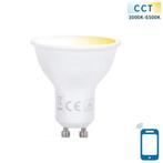 GU10 spot WiFi CCT 3000K-6500K | PAR16 warmwit - daglichtwit, Verzenden, Nieuw