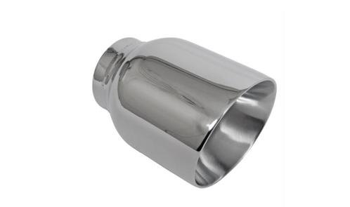 2,5 inch ingang 4 inch uitgang Uitlaat sierstuk rvs, Auto-onderdelen, Uitlaatsystemen, Nieuw, Ophalen of Verzenden