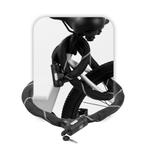 Voltano ART2 Kettingslot Fiets Met Luxe Slotkop - Zwart -, Verzenden, Nieuw