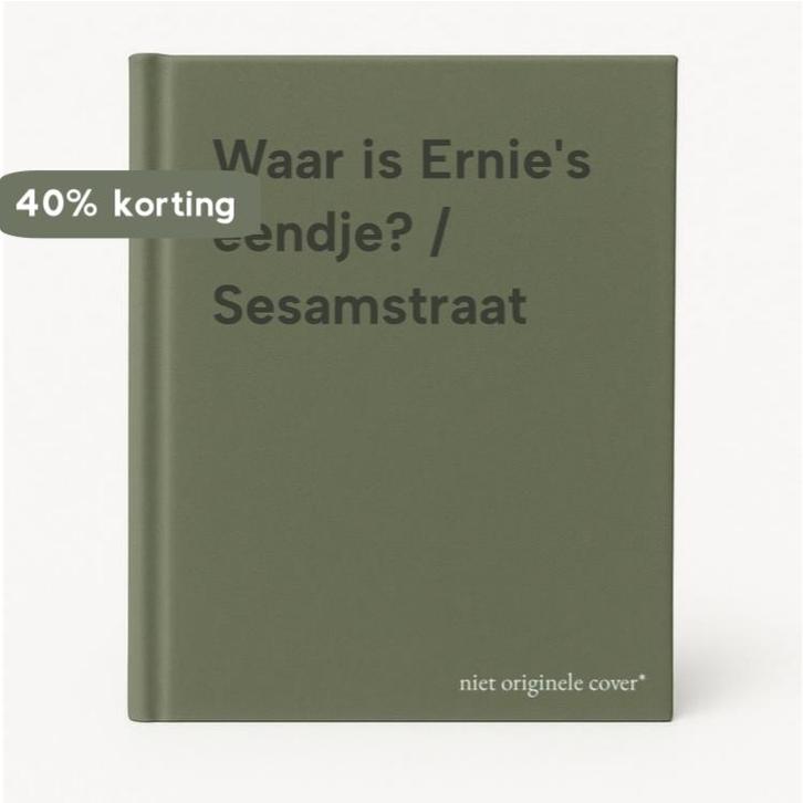 Waar is Ernies eendje? / Sesamstraat 9789086511549, Boeken, Prentenboeken en Plaatjesalbums, Zo goed als nieuw, Verzenden