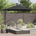 vidaXL Parasol Zwart 294 x 294 x 248 cm Polyester en, Verzenden, Nieuw, 2 tot 3 meter