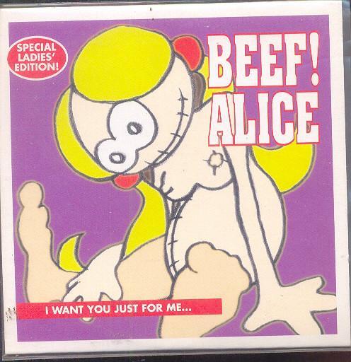 cd single card - Beef - Alice (I Want You Just For Me) (S..., Cd's en Dvd's, Cd Singles, Zo goed als nieuw, Verzenden