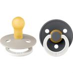 Bibs Sand/Iron Glow in the Dark 0-6 mnd 2 Stuks Fopspeen, Verzenden, Nieuw