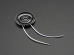 Mini metalen luidspreker met draden - 8 ohm 0,5W, Verzenden, Nieuw
