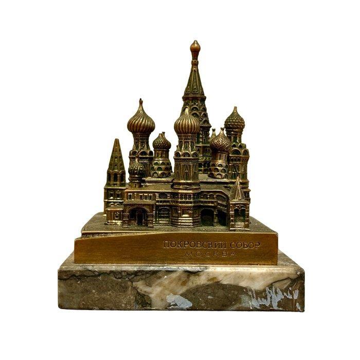 .  - 70 - Miniatuur figuur - St. Basil’s Cathedral,, Antiek en Kunst, Antiek | Boeken en Bijbels