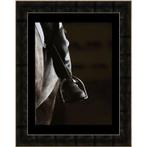 Zwart Paard 1 70x90x3cm, Huis en Inrichting, Woonaccessoires | Schilderijen, Tekeningen en Foto's, Nieuw, Ophalen of Verzenden