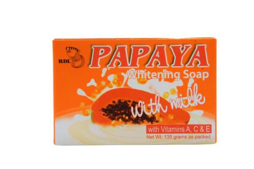 RDL Papaya Whitening zeep met melk, 135 gram, Sieraden, Tassen en Uiterlijk, Beautycases, Ophalen of Verzenden