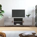 vidaXL Tv-meubel 150x30x50 cm bewerkt hout grijs sonoma, Huis en Inrichting, 100 tot 150 cm, Verzenden, Nieuw, Minder dan 100 cm