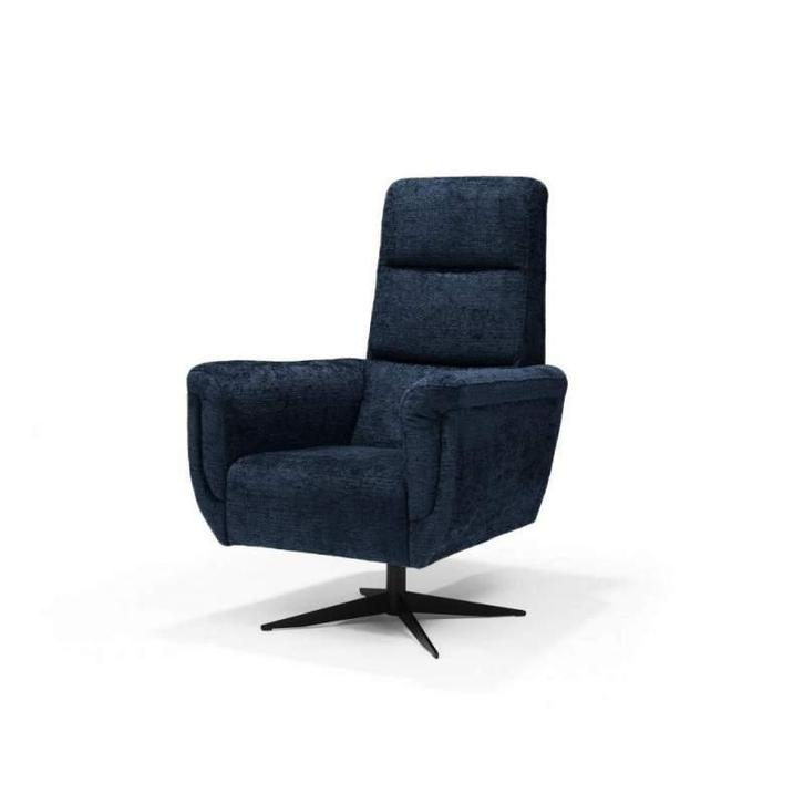 Draaifauteuil Lancaster - fauteuils - Blauw, Huis en Inrichting, Stoelen, Blauw, Nieuw, Stof