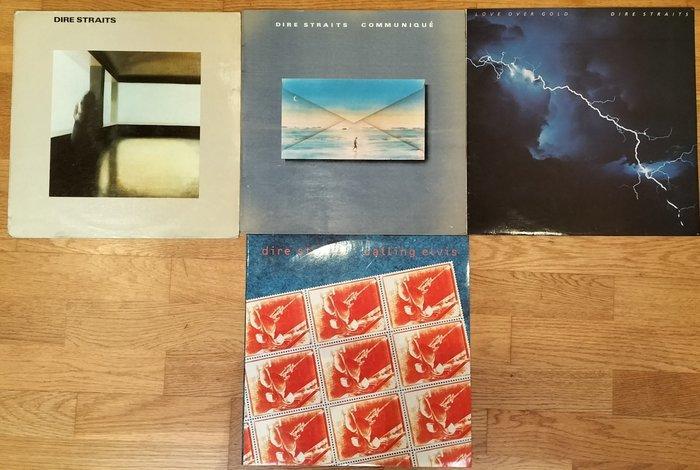 Dire Straits - 3 x albums + 1 x 12 Maxi single - Diverse, Cd's en Dvd's, Vinyl Singles