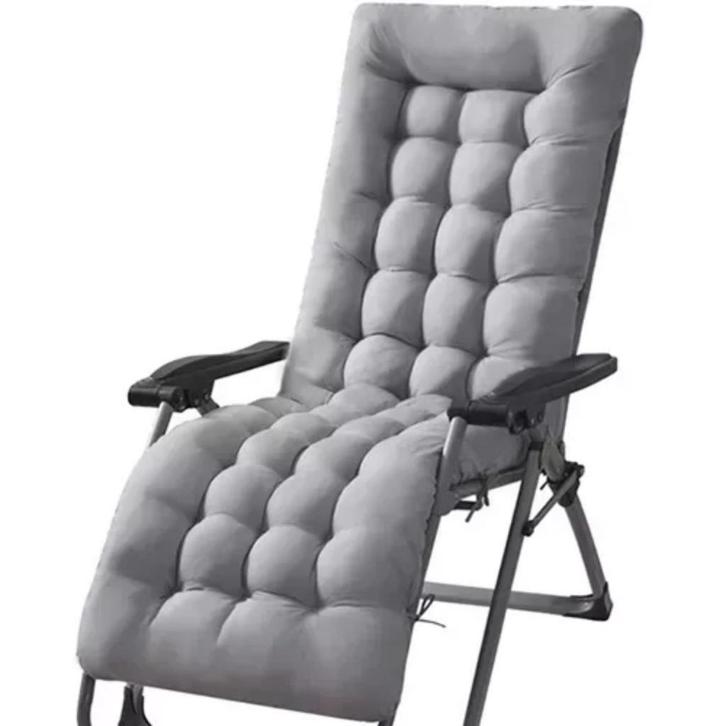 Gardlov Grijze Gestikte Tuinligstoelkussen - Optimaal Com..., Tuin en Terras, Tuinmeubel-accessoires, Nieuw, Ophalen of Verzenden