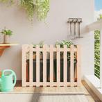 vidaXL Plantenbak verhoogd met hekontwerp 100x50x70 cm, Tuin en Terras, 100 cm of meer, Verzenden, Nieuw, 60 cm of meer