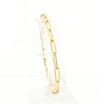 Gouden closed for ever armband | 20 cm (unisex), Sieraden, Tassen en Uiterlijk, Armbanden, Ophalen of Verzenden, Gebruikt, Overige kleuren