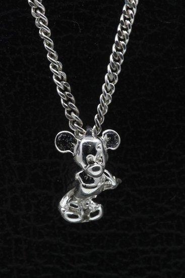 Zilveren Tekenfilm muis 3D ketting hanger, Sieraden, Tassen en Uiterlijk, Kettinghangers, Verzenden