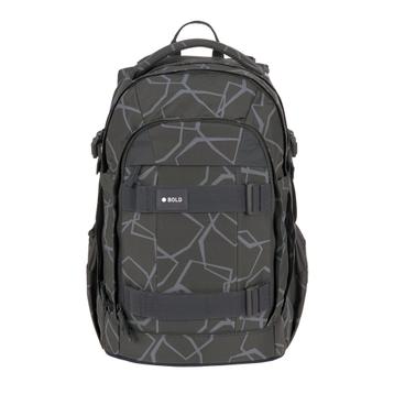 LÄSSIG School Rugzak Backpack Origin Bold Edges grey beschikbaar voor biedingen