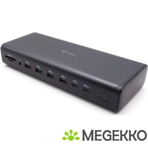 I-tec Universal 6x 4K/60Hz Display Docking Station + Power, Computers en Software, Windows Laptops, Nieuw, Verzenden